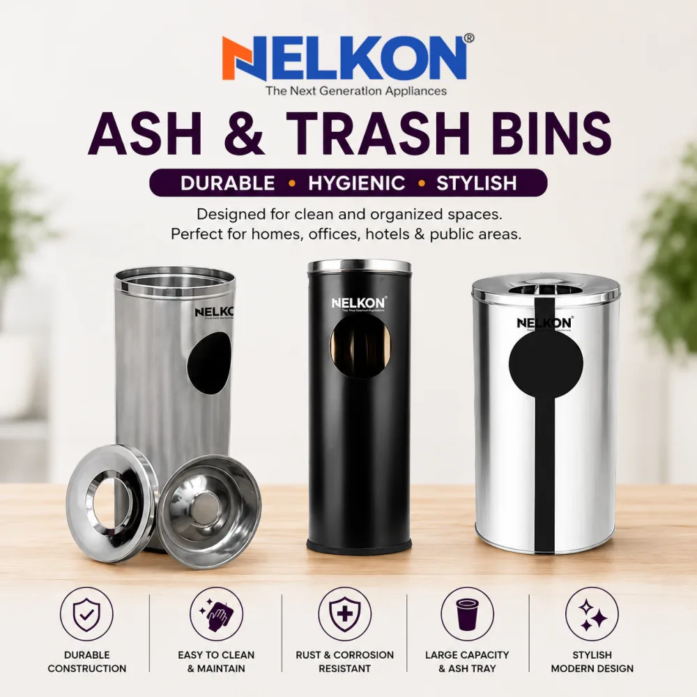 Nelkon Ash & Trash Bins