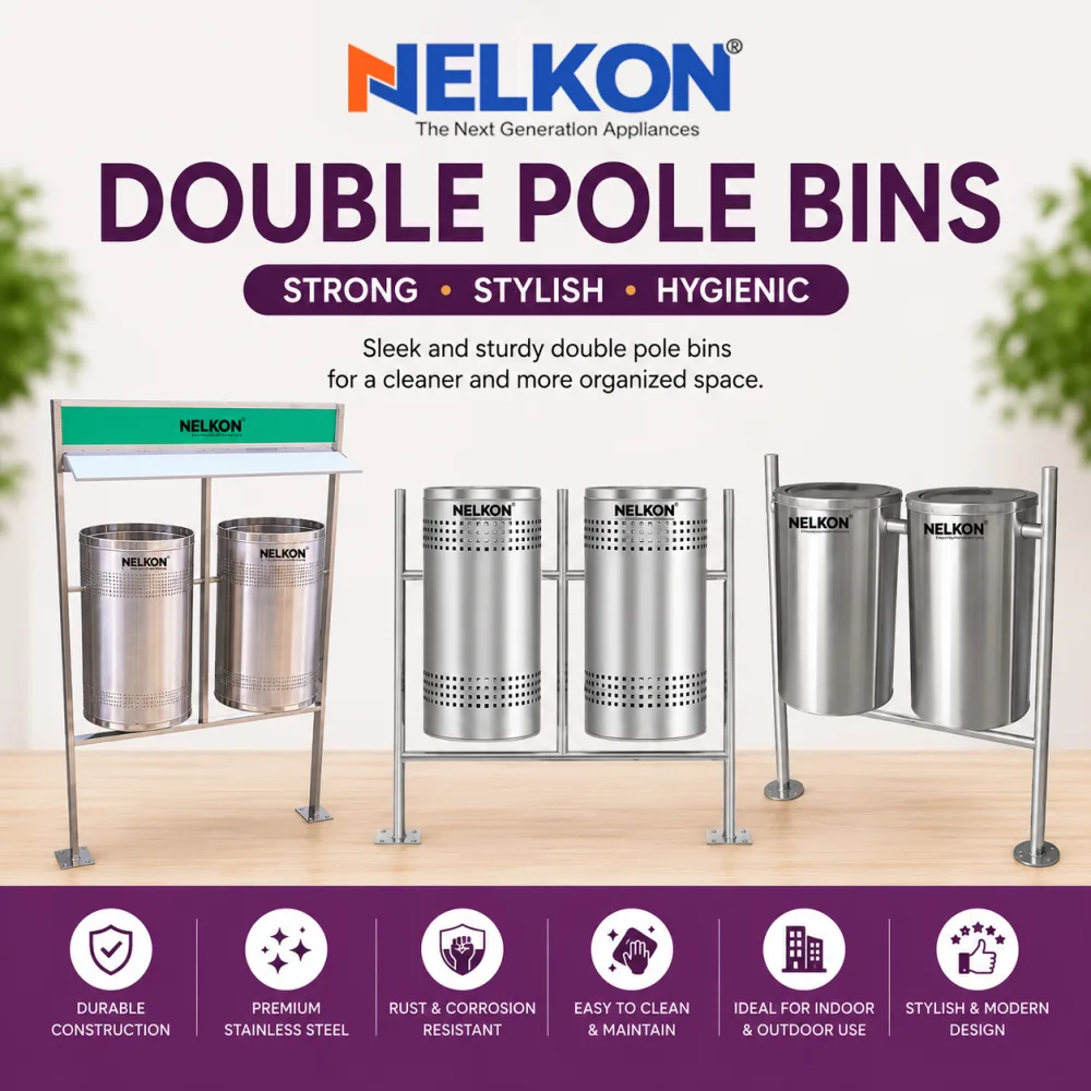 Nelkon Double Pole Bins