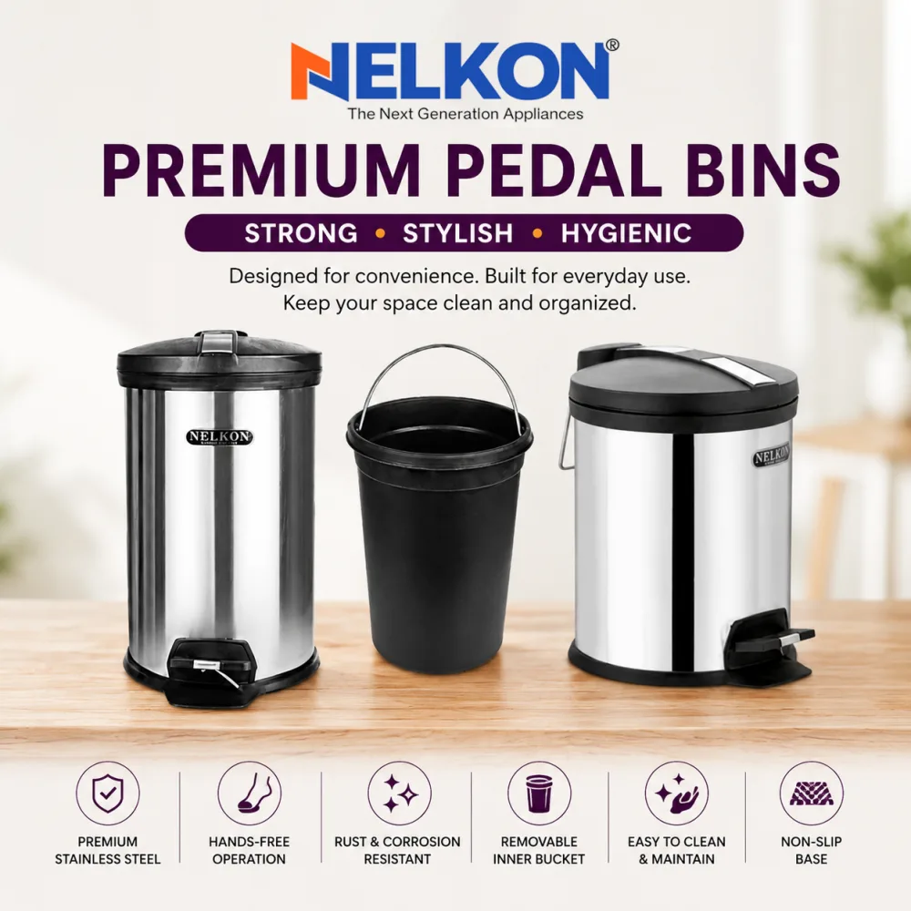 Nelkon Premium Pedal Bins